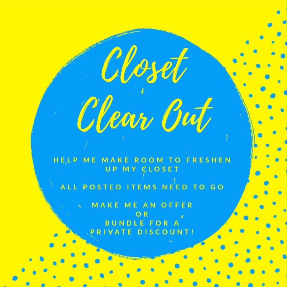 💙 Closet Clear Out 💛